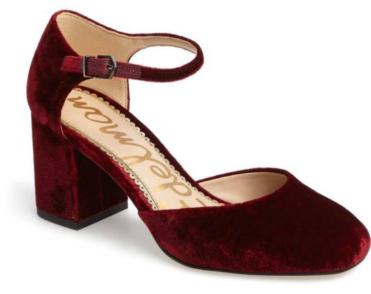 Sam Edelman Clover d'Orsay Block Heels
