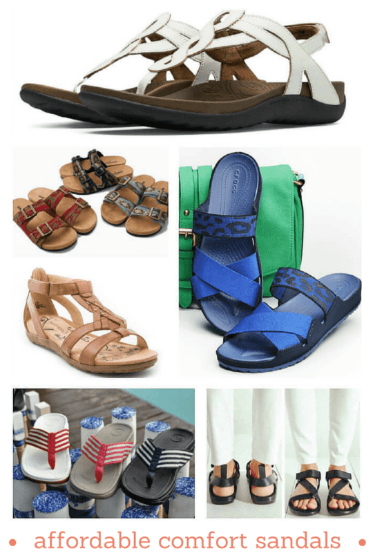 Comfortable Sandals Under $70