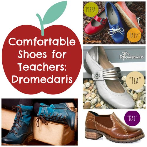 comfortable black flats for teachers