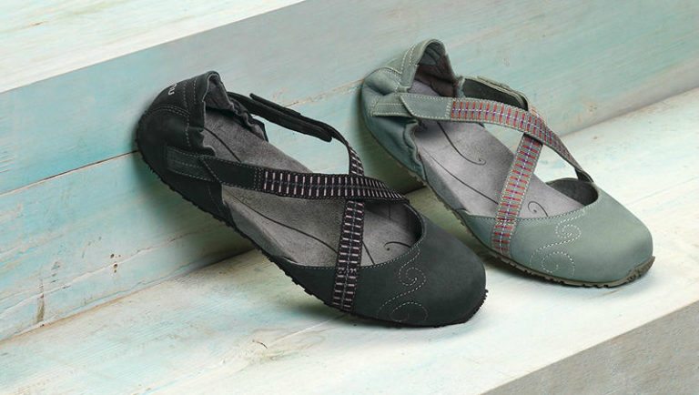 walking flats with support