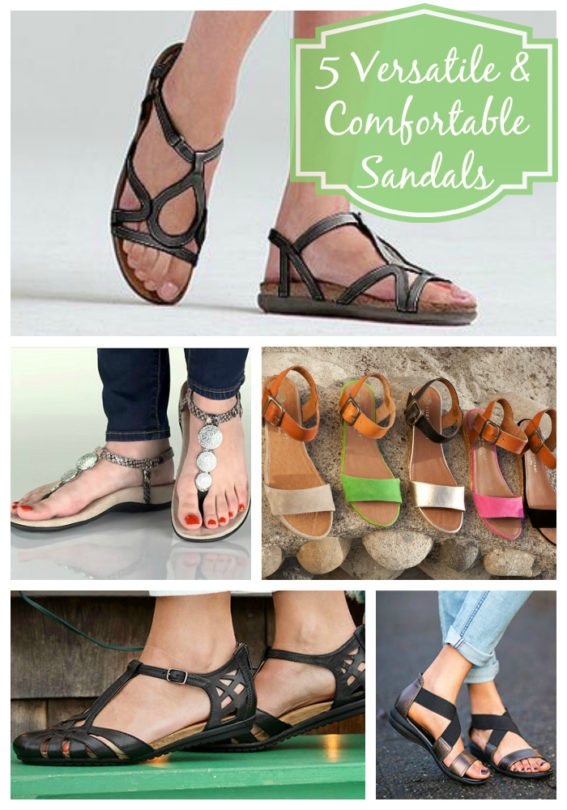comfortable summer sandals