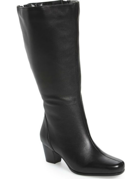 demi wide calf boot