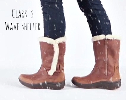 clarks winter snow boots