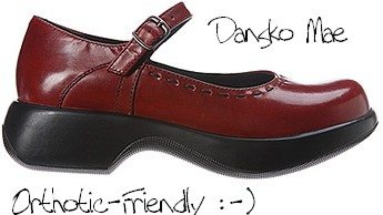 pretty orthotic shoes
