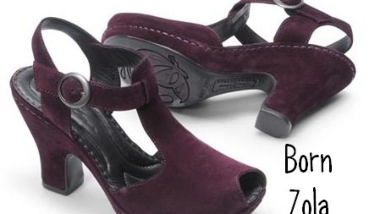 born high heel sandals