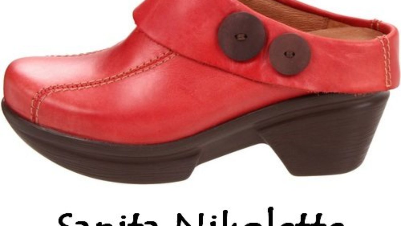 sanita wide width clogs