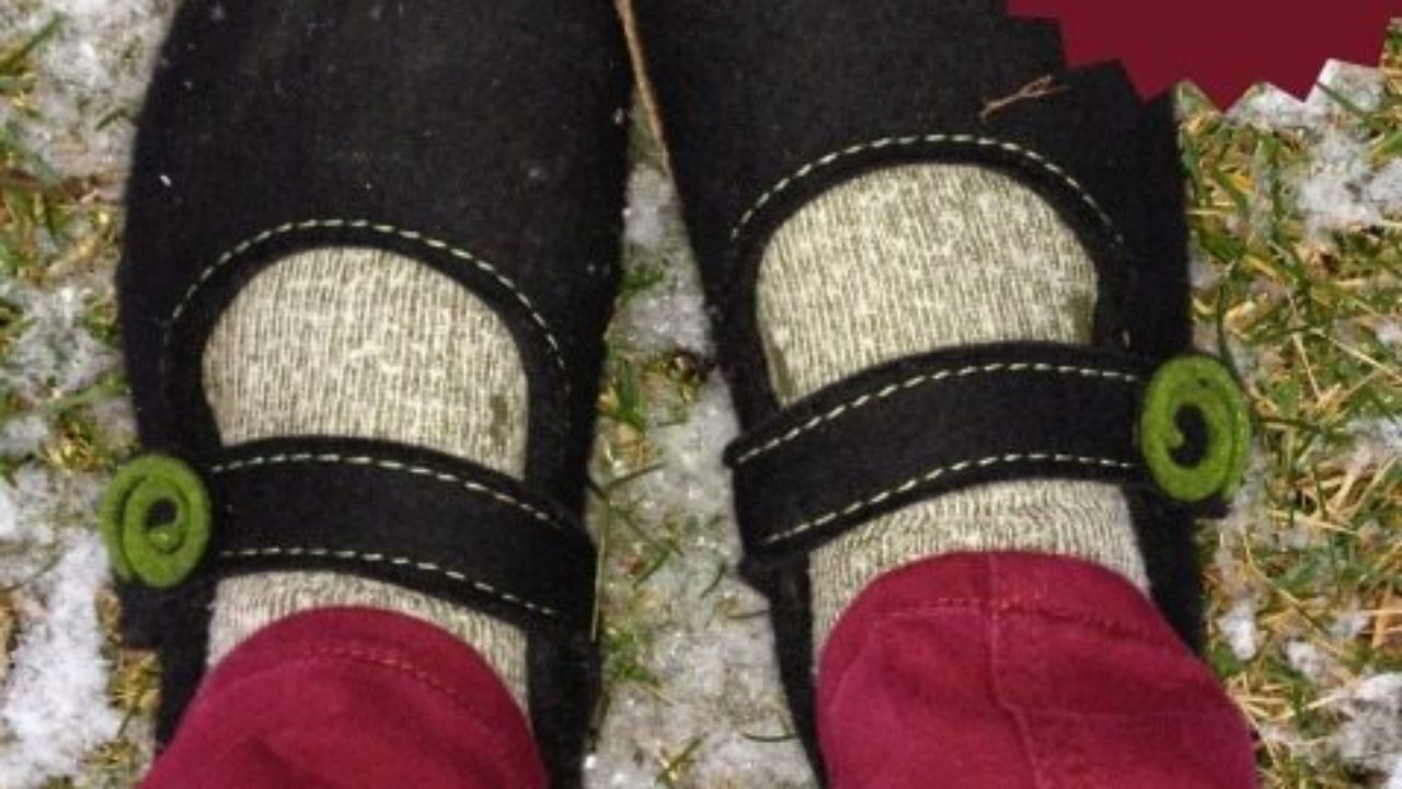 haflinger wool clogs