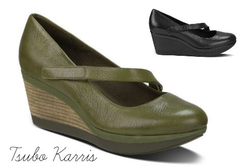 3 inch closed toe wedges