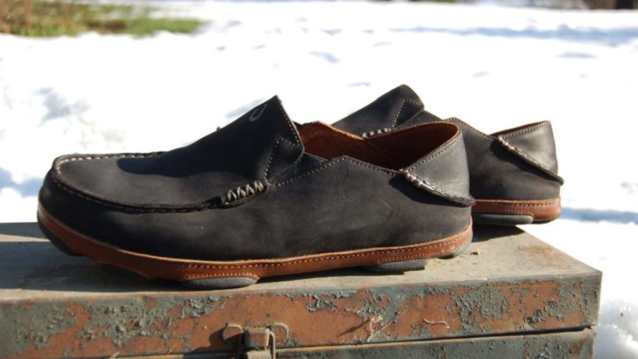 olukai mens slip ons