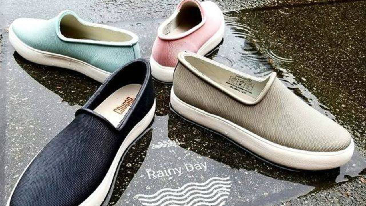 cougar rainy day slip on shoe