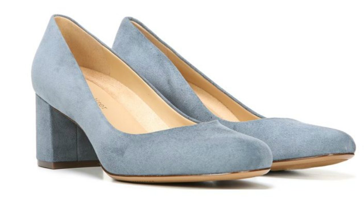comfortable block heels for work