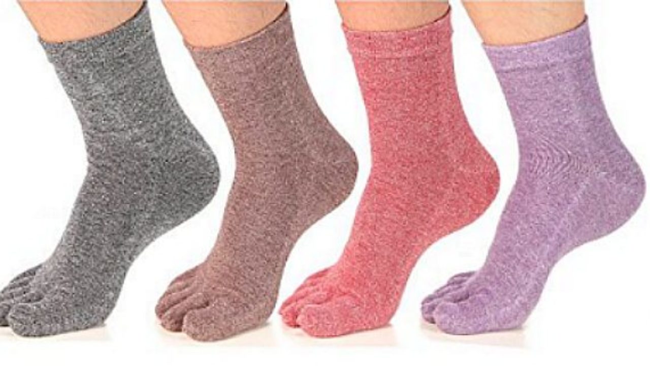 5 toe running socks