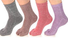 Bunion Socks :Meaiguo Five-Finger Toe Socks
