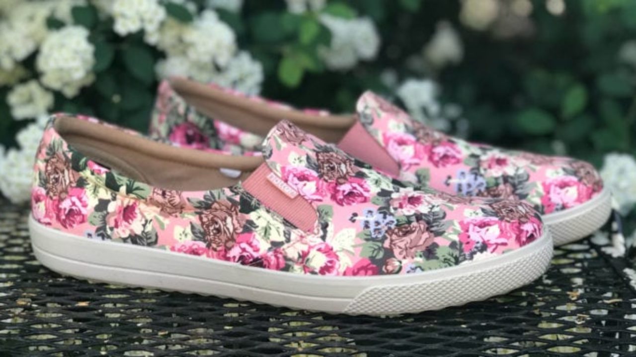 hotter floral shoes