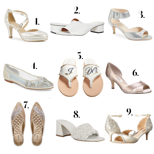 Stylish yet Comfortable Bridal Shoes