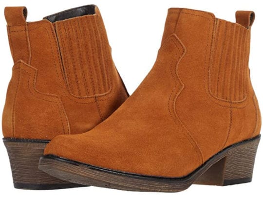Cute Suede Wrapped Low Heel Everyday Walking Shoe ZooShoo Western Chelsea Ankle Boot Elastic Pull On Bootie Cute Suede Wrapped Low Heel Everyday Walking Shoe ZooShoo Western Chelsea Ankle Boot Elastic Pull On Bootie