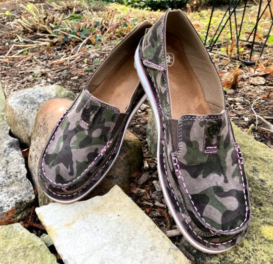 Ariat slip on store shoes