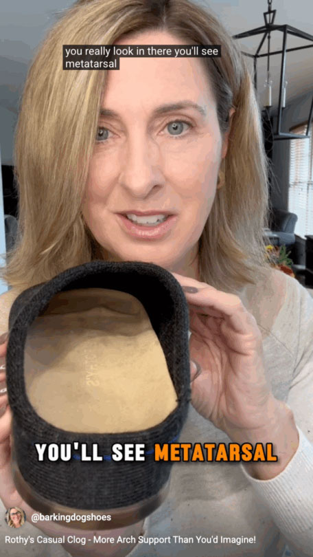 Kirsten Borrink is your faithful guide to comfort, one shoe at a time.