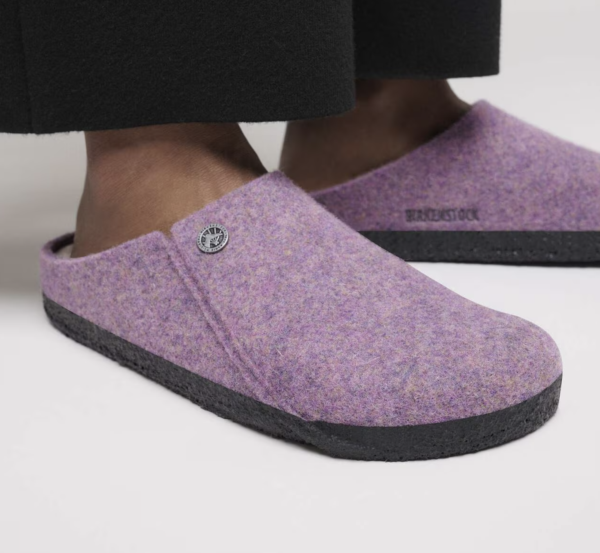 supportive slippers for women - birkenstock zermatt shearling 